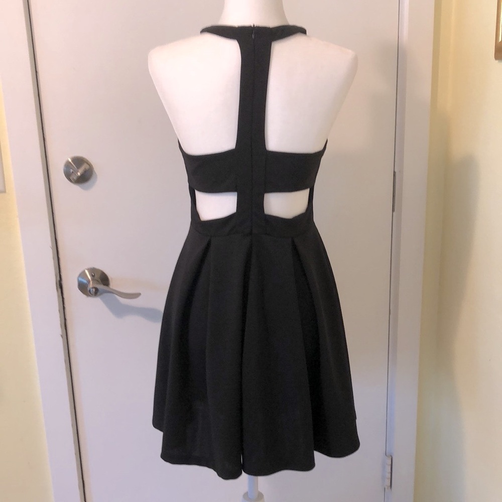 NWOT Sexy SHEIN cutout skater dress - Picture 2 of 7